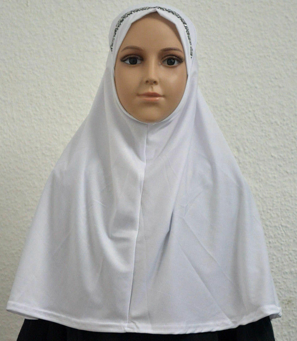 Hijab Amira Kopftuch Für Mädchen – Lycra, Gebrauchsfertig, 1-teilig, Aus Der Türkei