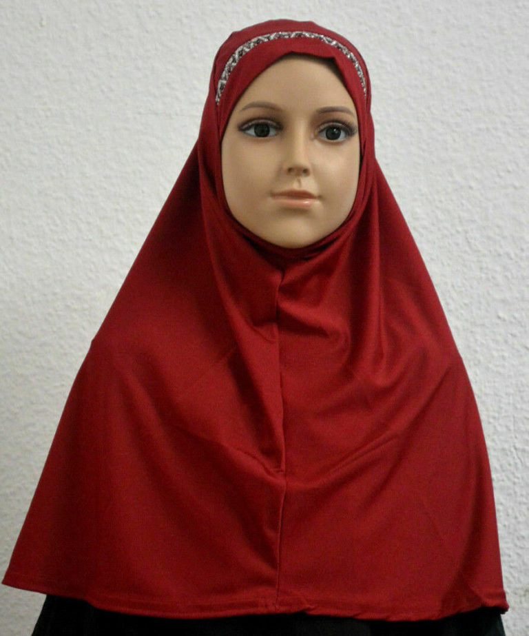 Hijab Amira Kopftuch Für Mädchen – Lycra, Gebrauchsfertig, 1-teilig, Aus Der Türkei
